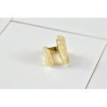 BAGUE ELASTIQUE COEUR ET ETOILE ACIER INOXYDABLE GOLD PETIT PRIX