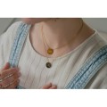 COLLIER MAMAN PARFAITE ACIER INOXYDABLE GOLD PETIT PRIX