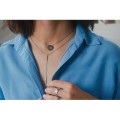 COLLIER MAMAN EN OR ACIER INOXYDABLE SILVER PETIT PRIX