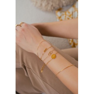 BRACELET MAMAN PARFAITE ACIER INOXYDABLE GOLD PETIT PRIX