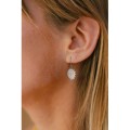 BOUCLES SOLEILS GRAVES CISELES ACIER INOXYDABLE SILVER PETIT PRIX