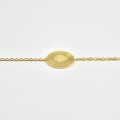 BRACELET COEUR ACIER INOXYDABLE GOLD PETIT PRIX