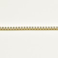 BRACELET SERTI STRASS ACIER INOXYDABLE GOLD PETIT PRIX