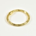 BRACELET TORSADE ACIER INOXYDABLE GOLD PETIT PRIX