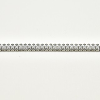 BRACELET ENTIEREMENT SERTI DE STRASS ACIER INOXYDABLE SILVER PETIT PRI