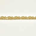 BRACELET DOUBLE RANGS GRAVE ACIER INOXYDABLE GOLD PETIT PRIX