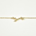 BRACELET CONSTELLATION VIERGE ACIER INOXYDABLE GOLD PETIT PRIX