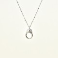 COLLIER CADENAS ETOILE ACIER INOXYDABLE SILVER PETIT PRIX