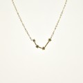 COLLIER CONSTELLATION VERSEAU ACIER INOXYDABLE GOLD PETIT PRIX