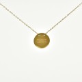 COLLIER MAMAN PARFAITE ACIER INOXYDABLE GOLD PETIT PRIX