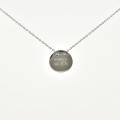 COLLIER MAMAN EN OR ACIER INOXYDABLE SILVER PETIT PRIX