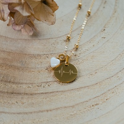 Charm coeur gold